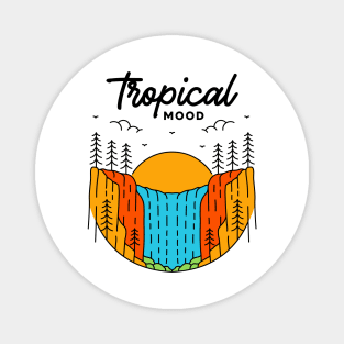 Tropical Mood 1 Magnet